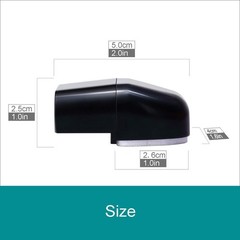 Deer Whistles for Car 8 Pack Dual Construction Universal Fit Black Easy Install