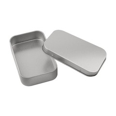 Long Lasting Practical Tinplate Box Storage Case Hiking Sturdy Survival
