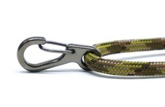 Gunmetal Single Hole Paracord Clips – Durable, Spring-Loaded, and Pack-Ready
