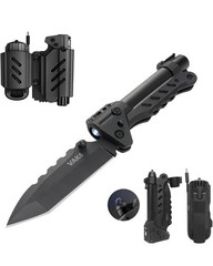 VIPERADE VAK6 Survival Multitool with Folding Knife, LED Flashlight and Pul…
