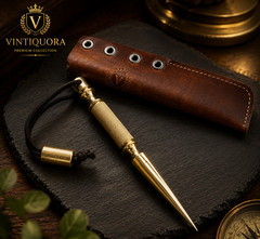 Premium Solid Brass Rope Splicing Tool | Handmade | Marine & Outdoor EDC