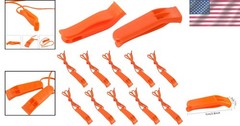 10-Piece Emergency Whistle Set – Durable Marine Whistles for Outdoor Safety