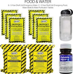 Ready America 72 Hour Deluxe Emergency Kit, 2-Person 3-Day Backpack, First Aid K