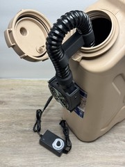 Custom Scepter MWC Water Can Dryer 110V Blower Fan Camping Military Prepper Kit