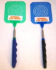 10 EXPANDING FLY SWATTER bug mosquito killer telescope novelty fun flies new