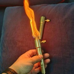 Outdoor Torch Kerosene Lighter Windproof Special-Shaped Camping Tool