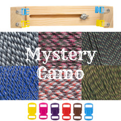 West Coast Paracord Jig Bracelet Maker with 6 Mystery 550 Paracord and Buckles