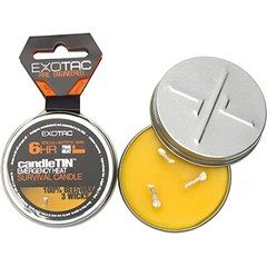 – candleTIN Large Hot Burn Beeswax Wax Candle for Emergency Survival