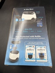 Thermacell Mosquito Repellent Device 20’ Zone Rechargeable W Light NEW