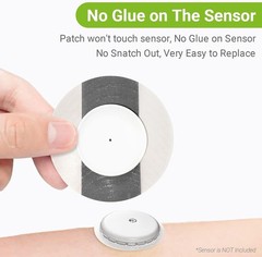 Sweatproof Adhesive Patches – 40 Pack for Libre Sensors