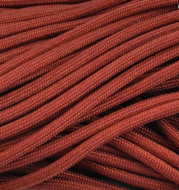 100 Continuous Feet Mil-C-5040H red Paracord