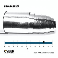Faraday Cyber Pro Barrier Fabric EMF RF Shielding Foil Roll 48″ x 1′