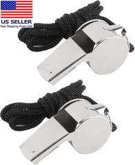 Whistles, Sports Coach Whistle, Whistle for Adults Stainless Steel Whistle for C