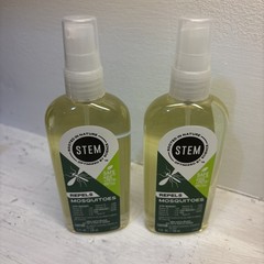 Lot Of 2 STEM Mosquito Repellent 4oz Spray Plant Based Safe for KIDS & Pets