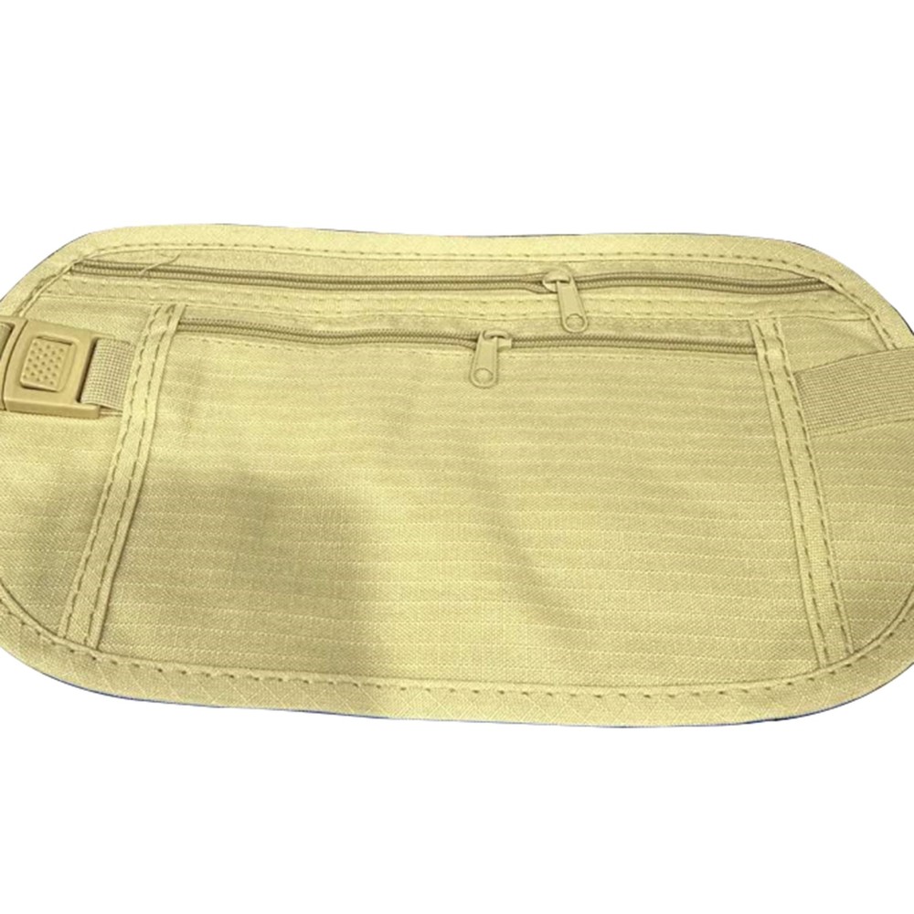 Invisible Travel Passport Pouch Money Belt Bag Hidden Security Wallet Travel Gif