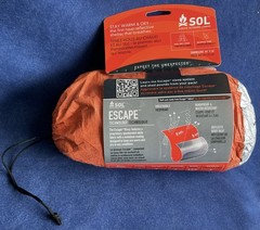 SOL Escape Lite Emergency Bivvy Reflective Heat Retention Sleeping Bag Shelter