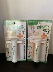 BUG BITE THING Suction Tool Poison Remover Insect Bite and Sting Reusable!