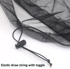 Mosquito Face Mesh Net Nylon 21x38in Insect Bug Bug Gnat Midge Outdoor
