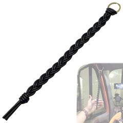 Air Horns Pull Cord – 14.5″ Heavy Duty Braided Synthetic Leather Black