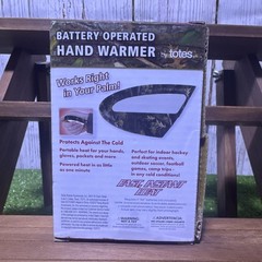 totes Battery Operated Electric Hand Warmer – Camouflage Color New In Box