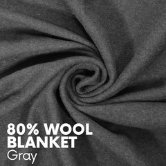 Bulk Military Wool Blanket 62X80,66X90 Fire Retardant for Emergency 3.25/3.50 LB