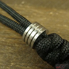Stainless Steel knife Lanyard Bead Paracord beads crafted for EDC gear XLH001