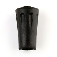 Trekking Pole Tip Covers Rubber Tip End Cap Trekking 12PCS Hiking Black