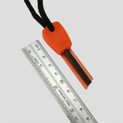 1-10pcs Outdoor Survival SOS Magnesium Flint Scraper Stone Fire Starter Lighter