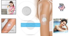 Hypoallergenic Waterproof Adhesive Patches for CGM – 15-Day Stay 60 Pieces