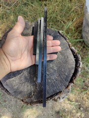 12,8,6,5 » x 3/8″ Square Mischmetal Ferrocerium firesteel ferro rod «El Kuatro.»
