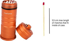 Waterproof Matchbox Canister, Airtight Match Container, Watertight Box Keeps Mat
