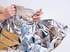 10x Emergency Mylar Thermal Blankets Survival First Aid Kit Camping Outdoor Cold