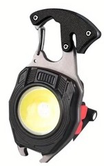 Portable Outdoor Strong Magnetic Mini Lighter Multifunctional Floodlight(blue)