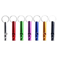 A Set of 5 Extra Loud Whistles for Camping Hiking Hunting Outdoors Sports and