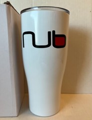 NUB Cigar 30oz Tumbler Glass Cup Mug with Lid 30 Ounce Free Ship