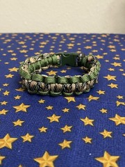 Camouflage Paracord Bracelet – Handmade