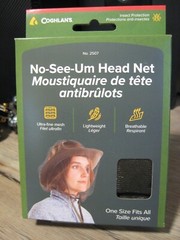 Coghlan’s No-See-Um Head Net – Ultra Fine Mesh Netting 2507 – Hat Not Included