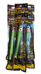 6 Inch Glow Light Stick Outdoor Chemical Fluorescent With Hook