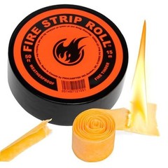 50-Feet Weatherproof Waxed Fire Strip Roll for 1 Roll