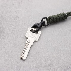 Emergency Survival Backpack High Strength Paracord Keychain Rotatable Buckle
