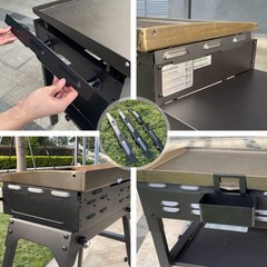 Wind Guards for Blackstone 36” Griddle, Blackstone Griddle Accessories