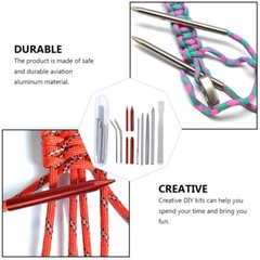 Paracord Bracelet Maker Kit Craft Tool Wristband Braiding Needle Set