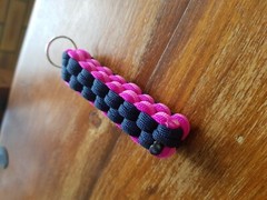 Handmade Paracord Box Keyrings