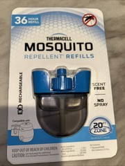 Thermacell Mosquito Repellent Refill, 36-Hour, 20 Ft Zone, Scent-Free