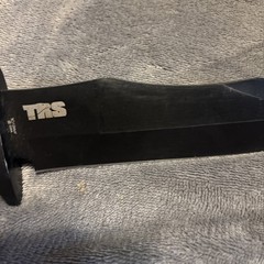 TRS Threat Response Solutions Survival Commando Field Knife W/ Case RARE 🔥🔥🔥