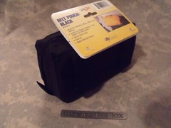 Emergency/Survival: Trangia #212 Aluminum Mess Kit Tin & Nylon Pouch, BLACK