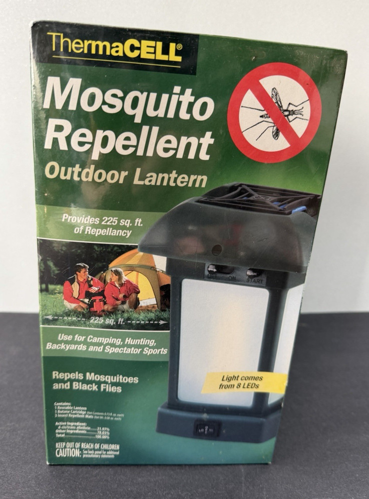 Thermacell Mosquito Repellent Outdoor Lantern MR9L Sealed NIB