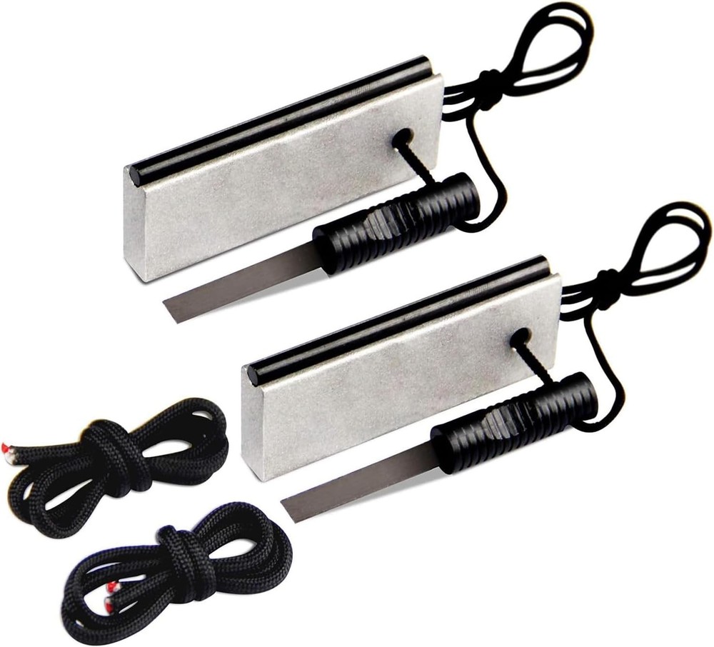Magnesium Fire Starter Kit Waterproof Rod and Flint for Camping Hiking Hunting