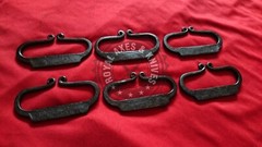 {FIRE STRIKER}LOT OF 6 CUSTOM HAND MADE HIGH STEEL FORGED MEDIEVAL FIRE STRIKER