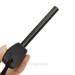 10 Pack Fire Starter Flint Steel Striker Ferro Rod Firesteel Camping Lighter
